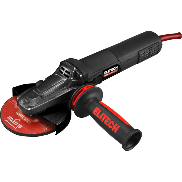 УШМ ELITECH AG1512E  E2213.052.01 (BL-мотор,1500Вт диск 125х22мм,9000 об/мин, рег/обор) в Перми