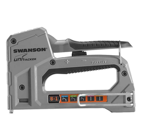 Cтеплер Swanson  UniTacker 5 в 1 (#13, #36, #53, #140 + гвозди) алюм. + комплект 500 скоб STA865 в Перми 