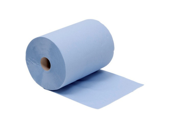 Бумага протирочная WURTH 2-х слойная 33х30см. синяя  00899800835