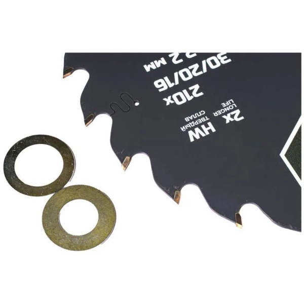 Диск пильный SHYLD по дереву, твердосплавный 210x30/20/16мм, 24зуб.  20190 в Перми