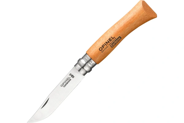 Нож OPINEL 07 VRN клинок 8см, углеродистая сталь, бук 113070 в Перми 
