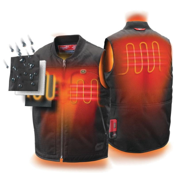 Аккумуляторная жилетка с подогревом Milwaukee M12 HBW-0 (XL) 4933451168