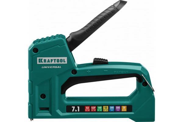 Степлер механический Kraftool 7в1 тип53 (6-14мм.),140 (8-14мм.), 13,53F,36,500  31524 в Перми 