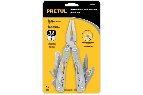 Мультитул TRUPER 13в1 нержавеющая сталь 24105 в Перми 