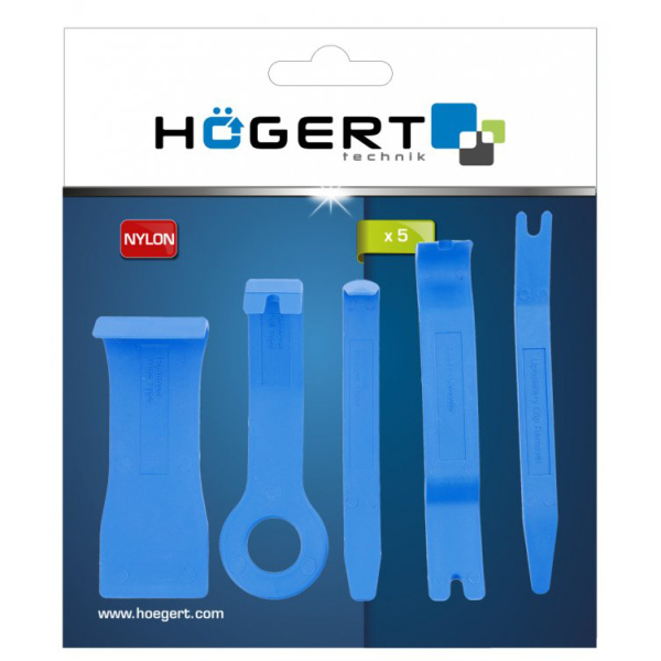 Набор съемников для обивки HOEGERT 5пр HT8G390 в Перми 