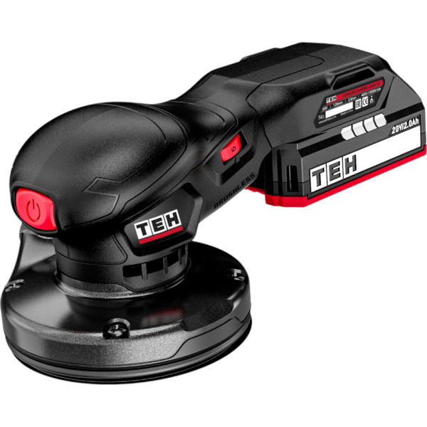 Аккумуляторная эксцентриковая шлифовальная машина TEH LS405-1B