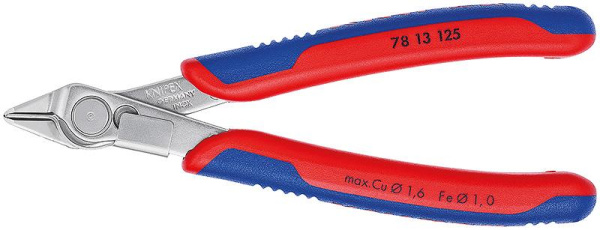 Кусачки для электроники KNIPEX Electronic Super Knips 78 13 125 KN-7813125 в Перми 