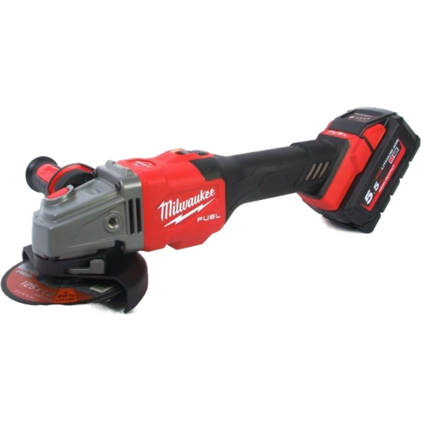 Аккумуляторная углошлифовальная машина Milwaukee M18 FHSAG125XB-552X FUEL 4933471079
