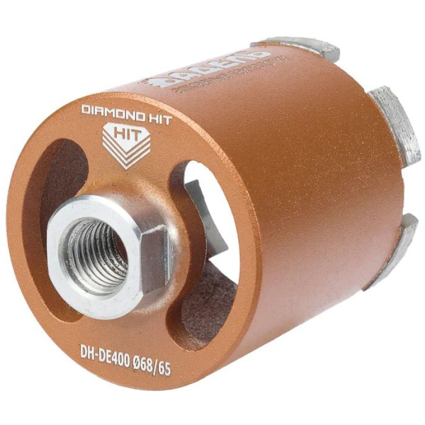 Коронка алмазная АДЕЛЬ Серия DH-DE400 Ø68/65 M16 R 6LSP ДУУ00005753