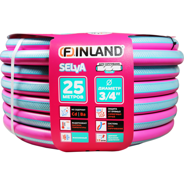 Шланг FINLAND SELVA ТЭП 3/4", 25м, 3-слойный  2448 в Перми