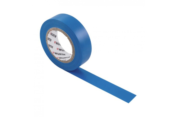 Изолента WURTH синяя 15мм 10 метров 00985105 в Перми