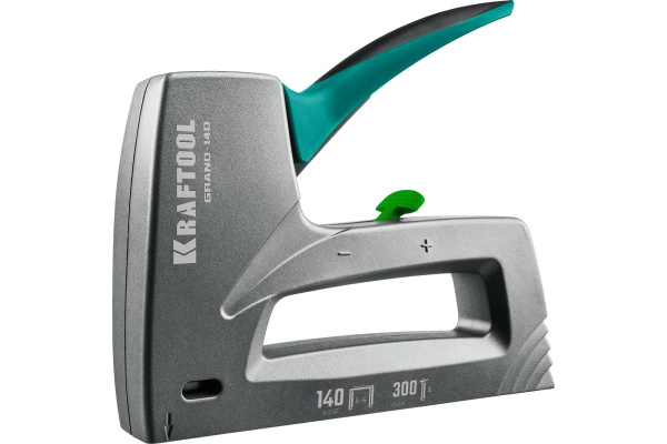 Степлер механический Kraftool тип 140 6-14мм., гвозди 16мм.. алюминиевый корпус  3194 в Перми 