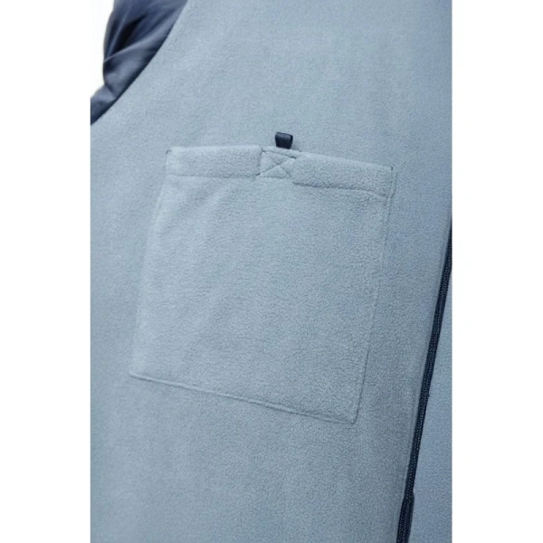 Утепленная куртка с капюшоном HOEGERT LEON темно-синяя L/52  HT5B926-L в Перми