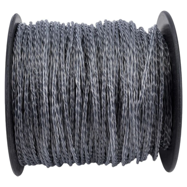 Леска триммерная SNIRREX "Витой квадрат" с жилой (двухкомпонентная усиленная) 3,0мм х 300м 15-01-340 в Перми