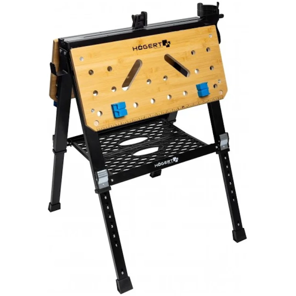 Верстак складной столярный HOEGERT 700x650x915мм  HT7G540 в Перми