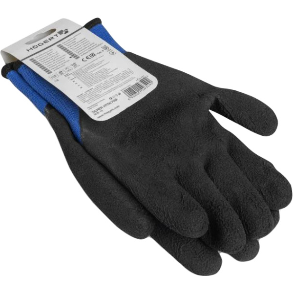 Перчатки HOEGERT ZICHER утепленные с вспененным латексом размер 11  HT5K768-11 в Перми