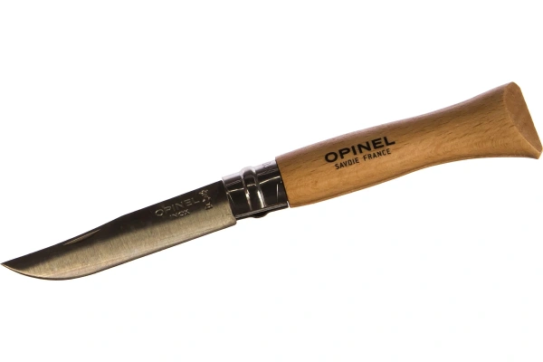 Нож OPINEL 06 VRI  клинок 7см, нержавеющая сталь, бук 123060