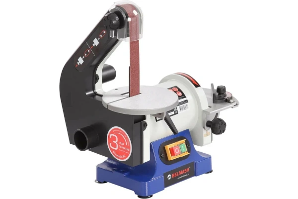 Станок шлифовальный ленточно-дисковый BELMASH BDG 25/125 S212A в Перми