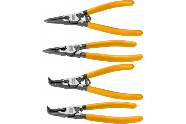 Набор съемников стопорных колец INGCO 180 мм 4 шт.  HCCPS26180