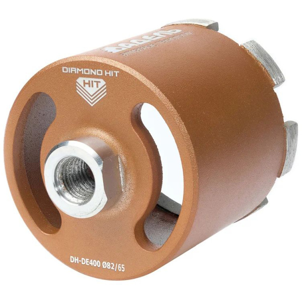 Коронка алмазная АДЕЛЬ Серия DH-DE400 Ø82/65 M16 R 7LSP ДУУ00005757 в Перми