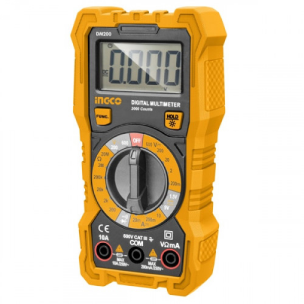 Мультиметр цифровой INGCO DM200 в Перми
