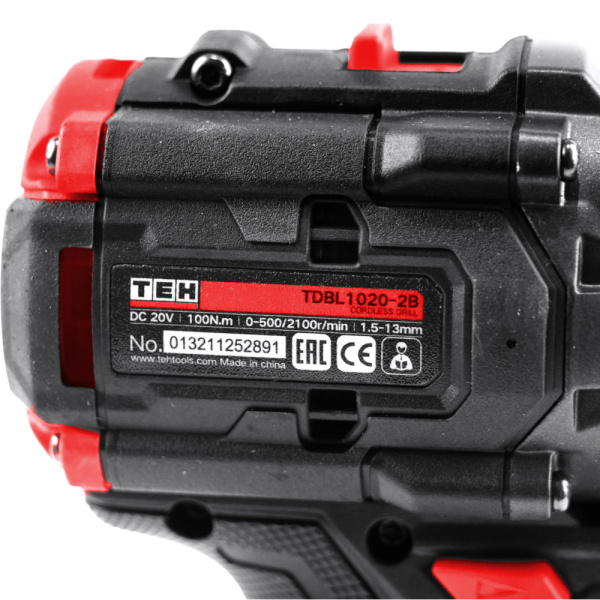 Аккумуляторная дрель TEH TDBL1020-2B в Перми