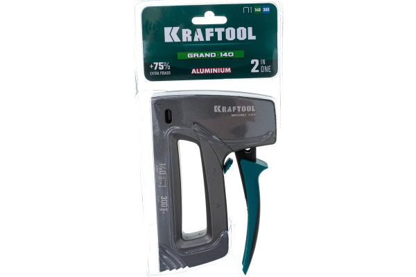 Степлер механический Kraftool тип 140 6-14мм., гвозди 16мм.. алюминиевый корпус  3194 в Перми 