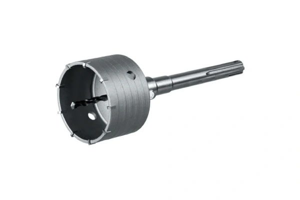 Коронка твердосплавная  METALLICA Optima SDS-max 125x250/110 мм, h=50мм, М22,0х2,0 мм, с хвостовиком 907269