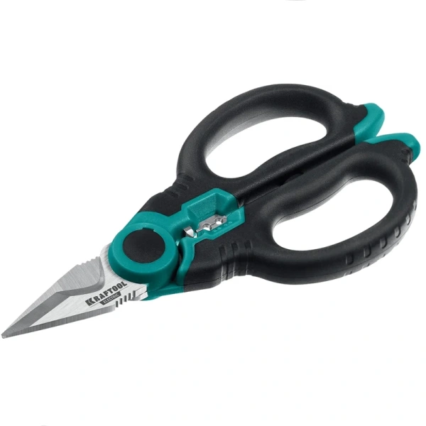 Ножницы электрика KRAFTOOL Electric  4-в-1 160 мм с чехлом  23356