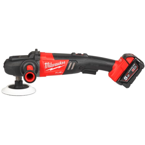 Аккумуляторная полировальная машина Milwaukee M18 FAP180-502X FUEL (Li-Ion5Ач)