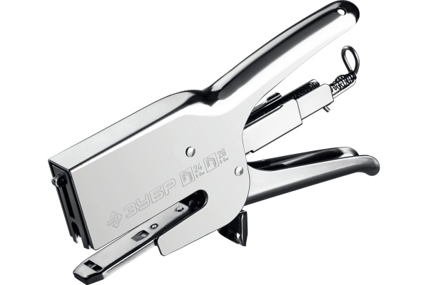 Степлер-плайер ЗУБР для листовых материалов тип скоб 24,26. 6-8мм.  31550