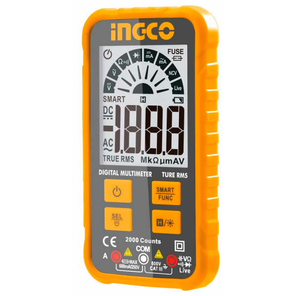 Мультиметр цифровой INGCO DM6001 в Перми