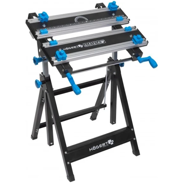 Верстак складной столярный HOEGERT 600x570x770-1070мм  HT7G542 в Перми