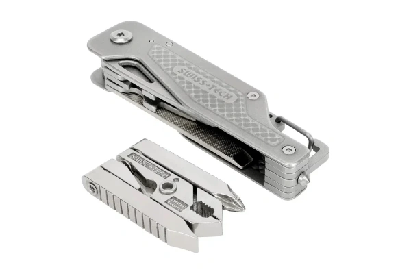 Набор SWISS+TEC" микро пассатижи мультитул и нож мультитул складной  ST001022 в Перми 