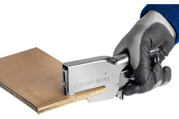 Степлер-плайер ЗУБР для листовых материалов тип скоб 24,26. 6-8мм.  31550 в Перми 