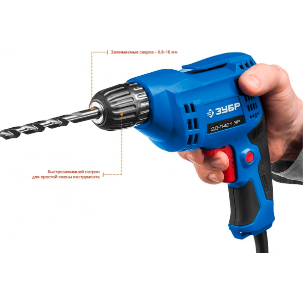 Дрель ЗУБР ЗД-П421 ЭР в Перми