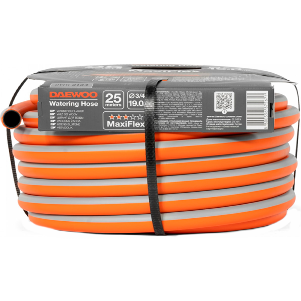 Шланг DAEWOO MaxiFlex  диаметром 3/4" 19мм, длина 25 метров  DWH 3134 в Перми