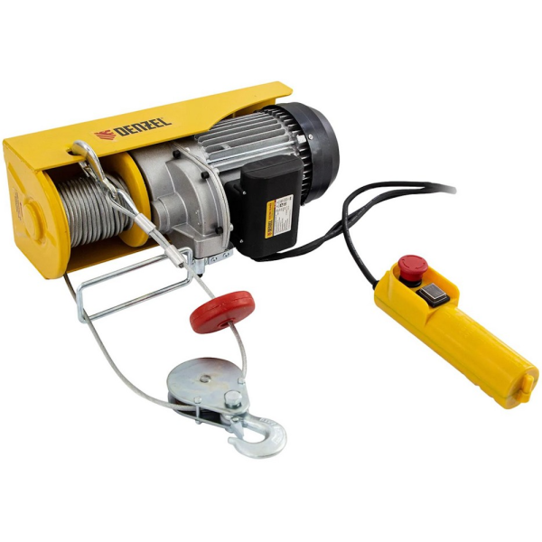 Тельфер электрический Denzel TF-1000, 1т, 1600Вт, высота 12 м, 8м/мин//  52016 в Перми