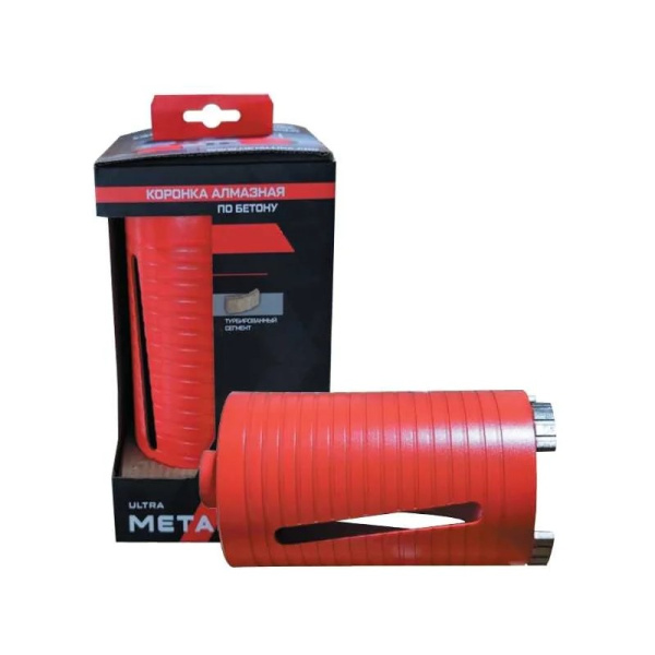 Коронка алмазная сегментная удлиненная METALLICA Ultra  35x150 мм, М16, без хвостовика, по бетону 902189