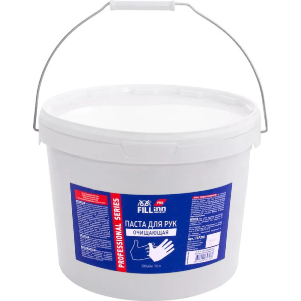 Паста для рук FILL Inn очищающая (на основе древесной муки), 10 л (ведро)  FLP318 в Перми
