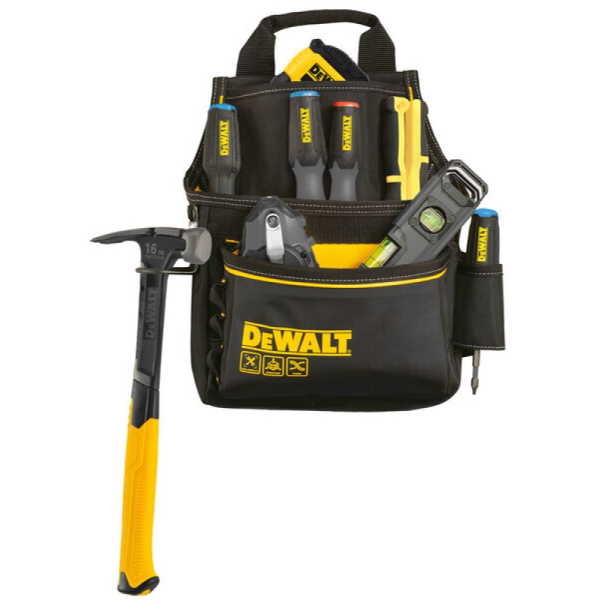 Сумка DeWalt  для инструмента с поясом и скобой для молотка  DWST40101-1 в Перми