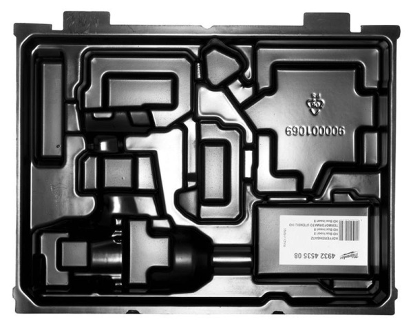 Вставка для кейса Milwaukee HD Box №8