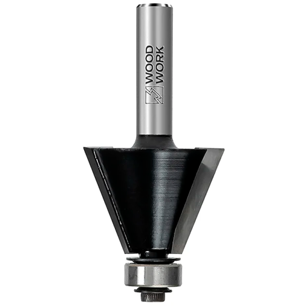 Фреза фасочная Woodwork с подшипником угол=45° D=44.5 L=69 S=12  936.4545.12 в Перми