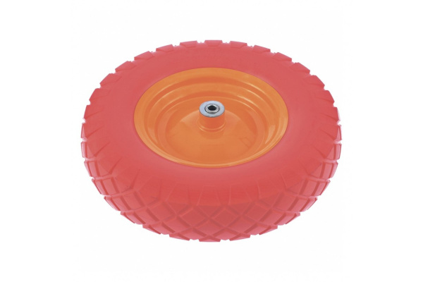 Колесо полиуретановое VicArt d.380х16/20мм. PU4.80/4.00х80 D16/20 в Перми