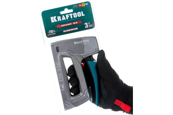 Степлер механический Kraftool тип 53, 13 алюминиевый корпус  3193 в Перми 