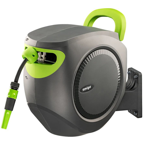 Катушка автоматическая со шлангом 30м+2м Amigo Grande 79606 в Перми