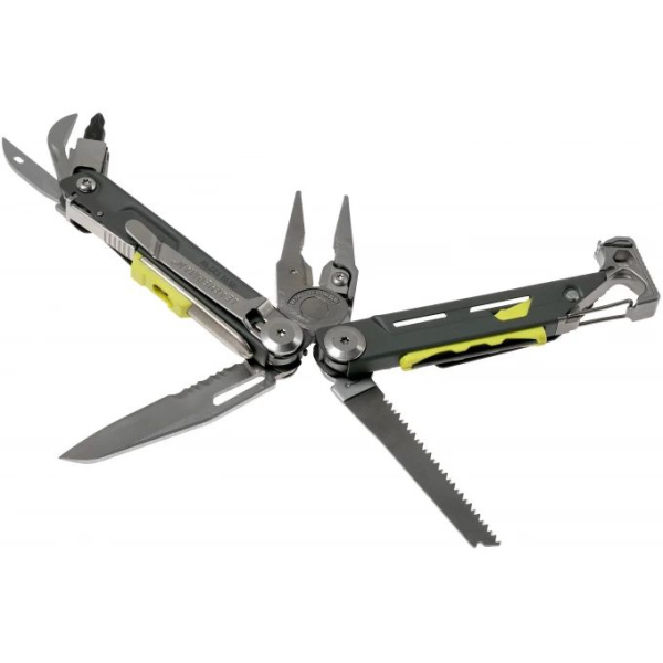 Мультитул LEATHERMAN Signal, 19 функций, серый, нейлоновый чехол 832737 в Перми 