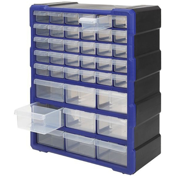 Органайзер пластиковый WORKPRO 39 ящичков WP283010 в Перми