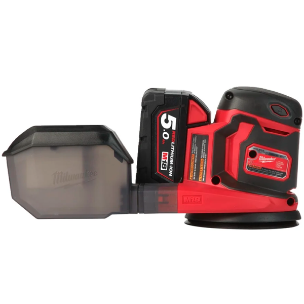 Аккумуляторная эксцентриковая шлифмашина MILWAUKEE M18 BOS125-502B (493346422) 4933464229