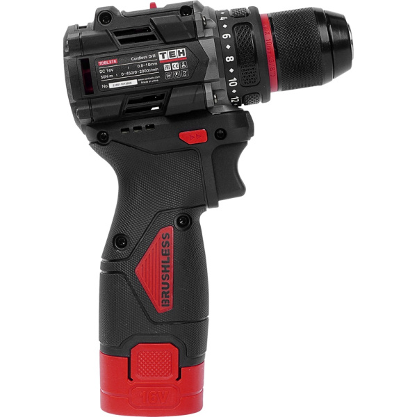 Аккумуляторная дрель 16V TEH TDBL316-2B в Перми